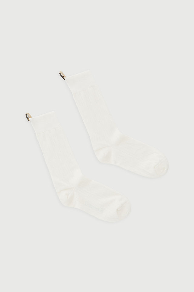 The Silk Ribbed Sock